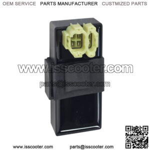 Direct Current (DC) CDI Module (Ignitor) for 50cc, 90cc, 125cc, & 150cc Gas Scooters & ATVs with 6 Pin Rounded Connector