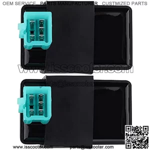 5 Pin AC CDI Box Replacement for 50cc 70cc 90cc 110cc 125cc 140cc 150cc 160cc Chinese ATV Quad Go Kart Pit Dirt Bike Motorcycle - 2 Pcs