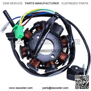 Ignition Stator Magneto DC 8 Pole 5 Wire Coil For GY6 49cc -180cc engine Scooter Moped ATV Sunl Roketa Dune Buggy Go Kart