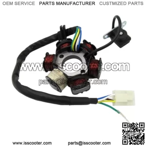 Conjunto De Estator / Bobina De Generador De Magneto Para Motocicleta Taotao  Chino De 50cc -150c  Estator de magneto