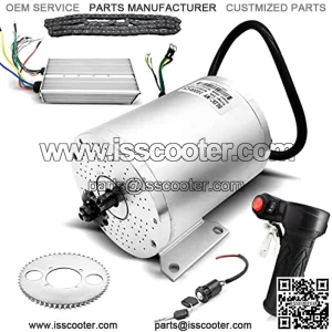72V 3000W Brushless Motor Kit with 24 Mosfet 50A Controller Electric Scooter Bicycle Motorcycle Mid Drive Motor, DIY Part