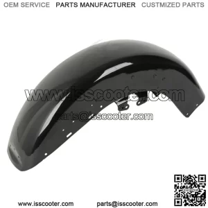 Black 6" Front Fender Fit For Harley Electra Glide Ultra Limited FLHTK 14-23 22 (For: Harley-Davidson)