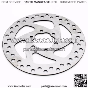 140mm 6 hole round brake rotor
