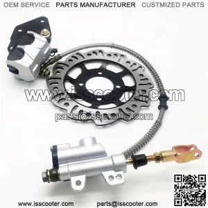 Dirt Pit Bike 110cc 125cc for Footbrake Master Cylinder Rear Brake Pads Disc