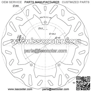 Brake Disc POLINI B37