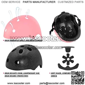 Kids Bike Helmet, Safety Toddler Helmet Anti-Shock for Multi-Sport, Cycling Skate Scooter Skateboard, Adjustable from Toddler to Youth with 3 Sizes