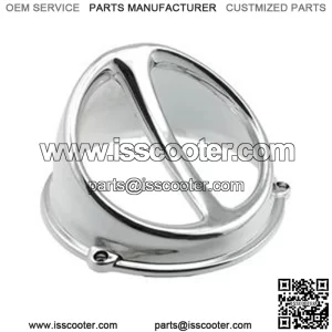 Fan Shroud Air Scoop, Chrome for 125cc - 150cc GY6 Scooters, ATVs, Go Karts