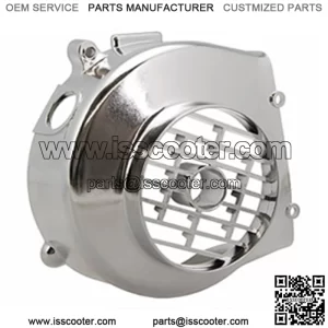 Fan Shroud, Chrome for 125cc - 150cc GY6 Scooters, ATVs, Go Karts