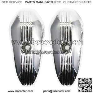 Suitable for Honda AF24/AF52/AF54 motorcycle scooter electroplating plastic front shock absorber cover shock absorber cover