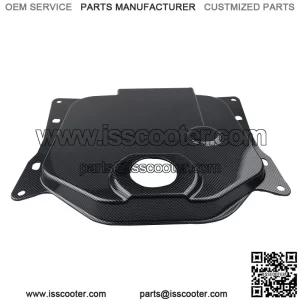 Suitable for Honda ZOOMER AF58 period scooter water transfer imitation carbon fiber fuel tank cap refueling cover