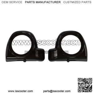 6.5" Fairing Lower Speaker Pods Fit For Harley Touring 2014-2023 19 Black Forest (For: Harley-Davidson)
