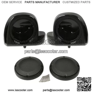 6.5" Lower Vented Fairing Speaker Pods Grills Fit For Harley Touring 2014-2022 (For: Harley-Davidson)