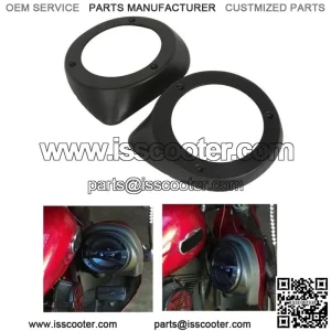 6.5" Speaker Adapter Fit For 97-23 Harley Touring Road King Vented Lower Fairing (For: Harley-Davidson)