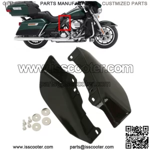 ABS Black Mid-Frame Air Deflector Fit For Harley Touring FLHT FLTR FLHX 09-23 22