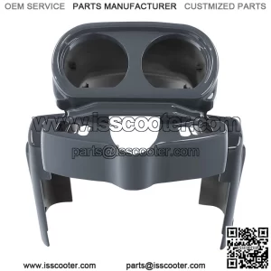 ABS Plastic Instrument Housing Fit For Harley Road Glide 2015-2023 Gunship Gray (For: Harley-Davidson)