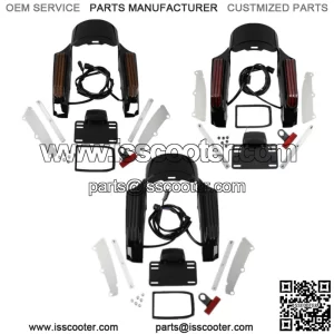 ABS Rear Fender Fascia LED Light Fit For Harley Ultra Limited FLHTK 2014-later (For: Harley-Davidson)