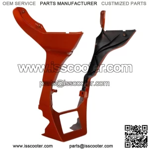 ABS Side Fairing Spoilers Cover Fit For Harley Road Glide 17-23 Scorched Orange (For: Harley-Davidson)