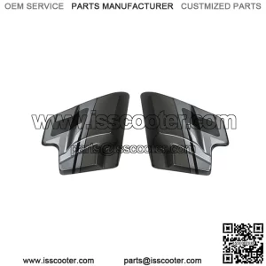 Battery Side Cover Fit For Harley Touring 09-23 22 Industrial Gray&Silver Gray