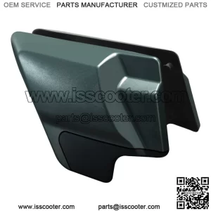 Battery Side Cover Fit For Harley Touring Electra Glide 09-23 Silver Pine/Spruce