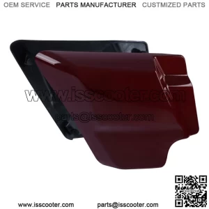 Battery Side Cover Fit For Harley Touring Street Glide 09-23 Billiard-Burgundy