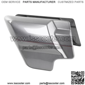 Battery Side Cover Panel Fit For Harley Street Road Glide 09-23 22 Billet Silver (For: Harley-Davidson)