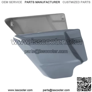 Battery Side Covers Panel Fit For Harley Touring Road King 09-23 22 Gunship Gray (For: Harley-Davidson)