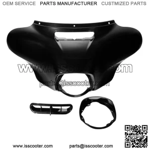 Batwing Outer Fairing Fit For Harley Touring FLHX FLHT 2014-2023 Black Tempest (For: Harley-Davidson)