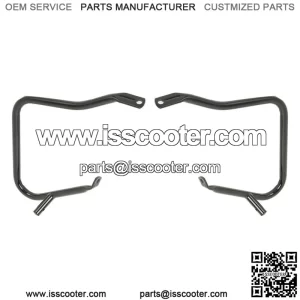 Black 7/8" Saddlebag Guard Crash Bars Fit For Harley Street Road Glide 2014-2023 (For: Harley-Davidson)