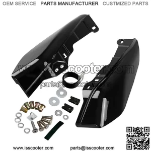 Black Mid Frame Air Deflectors Fit For Harley Touring Road Street Glide 09-23 22