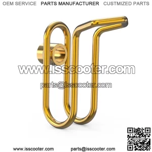 Electric scooter stainless steel hook motorcycle modification accessories burning titanium new front hook universal