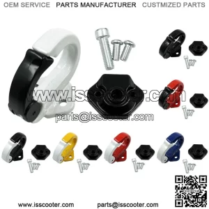 Motorcycle accessories modified helmet hook hook aluminum alloy O-type electric vehicle hook scooter storage hook