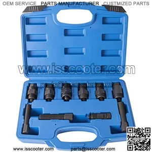 Universal Flywheel Puller Set, 10Pcs ATV Motorcycle Dirt Bike Flywheel Puller Tool Kit Compatible for Yamahai/Honda//Kawasaki/Suzuki and More