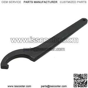 C Hook Spanner Wrench Collet Chuck for 45-52mm Round Nut , Motorcycle Scooter Shock Suspension Absorbers Spanner Hook Wrench Tool