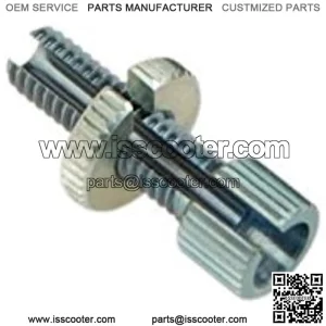 UNIVERSAL LEVER BOLT M6 HOLE SCREW CABLE HOUSING BRAKE CLUTCH ACCELERATOR SHIFT MOTORCYCLE MOTORBIKE BIKE HANDLE ADJUSTER BARREL CLAMP MOPED ROLLER QUAD SCOOTER FIXIE SINGLESPEED VINTAGE OLD 6MM