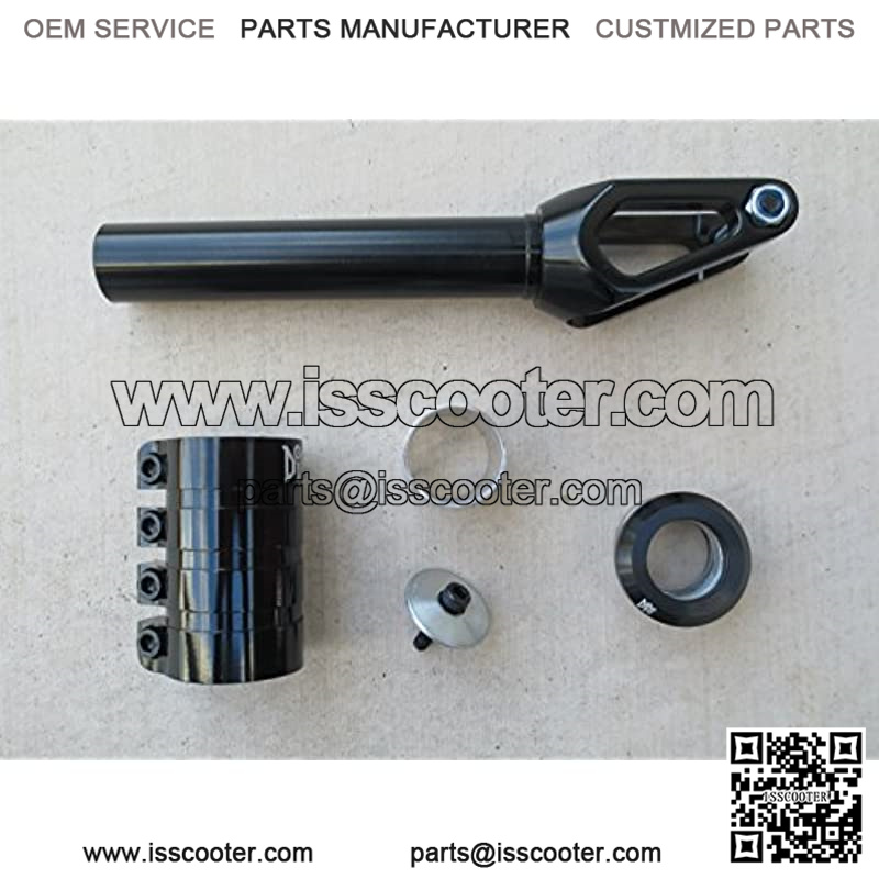 DropIn Scooters DIS Threadless Integrated SCS Upgrade Package - Black 120mm