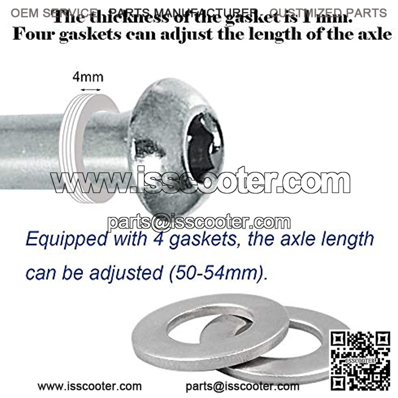 24mm-120mm M8 for Replacement Kids Kick/Adult Scooter Wheelchair fold Tables and Chairs Repair - Image 3