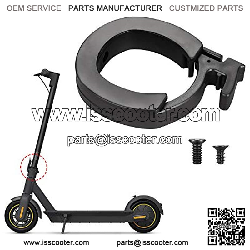 Front Round Locking Ring Folding Guard Ring Compatible with Ninebot MAX G30 Electric Scooter Parts