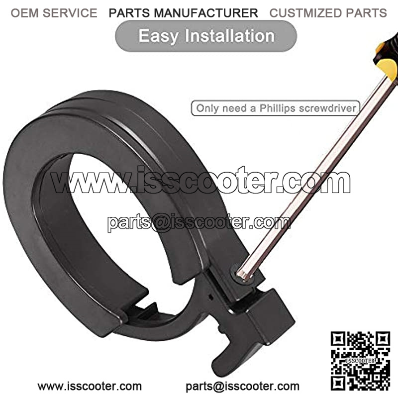 Front Round Locking Ring Folding Guard Ring Compatible with Ninebot MAX G30 Electric Scooter Parts - Image 3