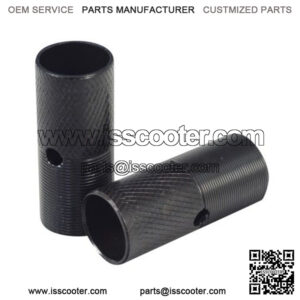 Black Stunt Pegs for the Mongoose Expo Freestyle Scooter (Set of 2)