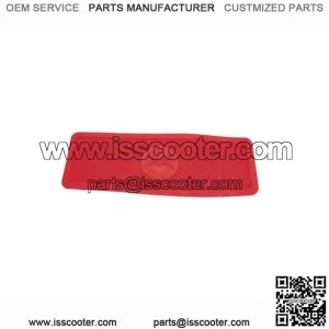 Red Rubber Middle Floor Deck Insert for the Motovox MVS10