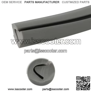 Rubber legshield CASA LAMBRETTA, front