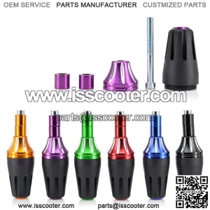 Fuxi ghost fire motorcycle modification accessories imitation Yoshimura anti-fall glue / scooter modified anti-fall stick / anti-fall column