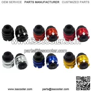 Motorcycle scooter modification accessories anti-fall cup front fork cup electric vehicle CNC aluminum alloy front fork protection shock absorption
