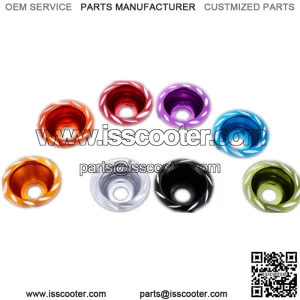 Electric vehicle scooter motorcycle modification accessories Hussy ride ghost fire front fork cup decoration parts front shock absorption