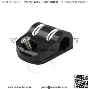 Black Clutch Cable Clip Fit For Harley Softail Deluxe Fatboy 2000-2023 2022 2021 (For: Harley-Davidson)