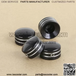 4X Head Bolt Covers For Harley Sportster XL883 XL1200 Twin Cam Big Twin 1340 Evo