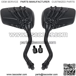 Heart Horse Universal 7/8" Bar End Rear Mirrors Moto Motorcycle Motorbike Scooters Rearview Mirror Side View Mirrors