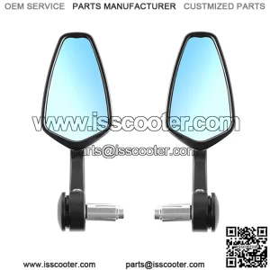 Motorcycle modified CNC aluminum alloy rearview mirror handlebar mirror handlebar rearview mirror rhombic handlebar mirror