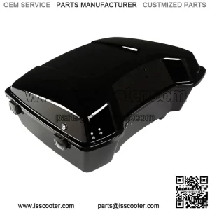 10.7" Chopped Pack Trunk Fit For Harley Tour Pak Touring Road Street Glide 97-13 (For: Harley-Davidson)