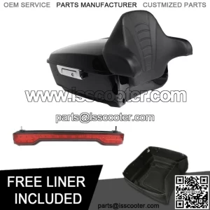 13.7" King Pack Trunk Pad Brake Light Fit For Harley Tour Pak Road King 14-23 22 (For: Harley-Davidson)